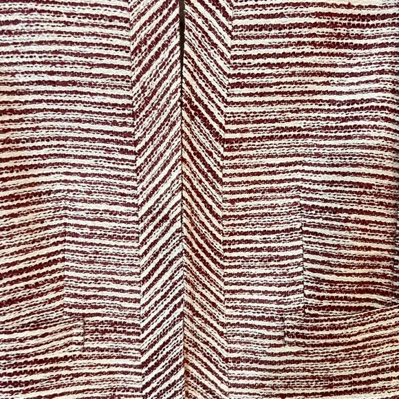 Banana Republic short pink and white jacket size 6P - Picture 4 of 7